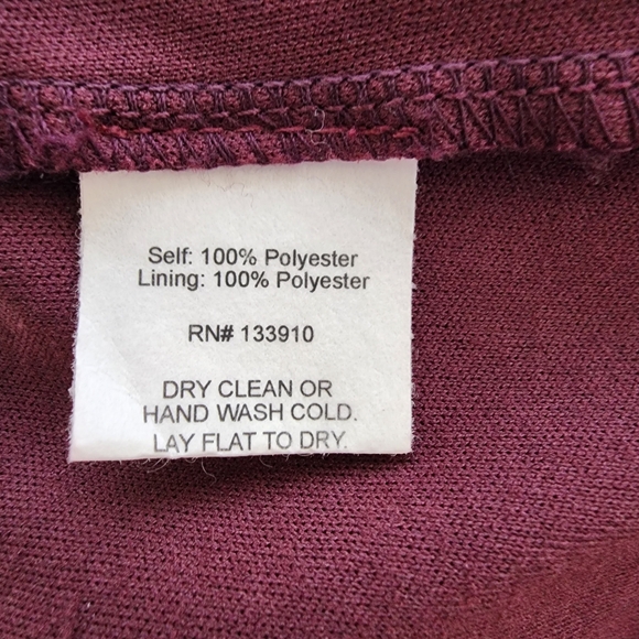 🎉HP DRESS Maxi SHOW ME YOUR MUMU June In Merlot Sleeveless Sz Med - Picture 11 of 13